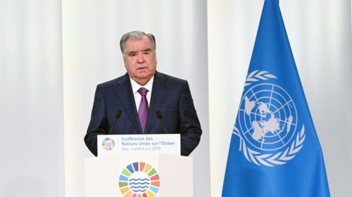 Суханронии Президенти Ҷумҳурии Тоҷикистон Эмомалӣ Раҳмон дар Конфронси СММ оид ба уқёнус
