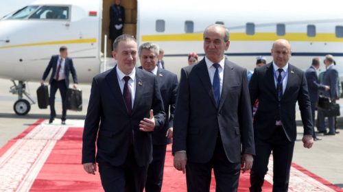 Сарвазири Беларус ба Тоҷикистон ташриф овард
