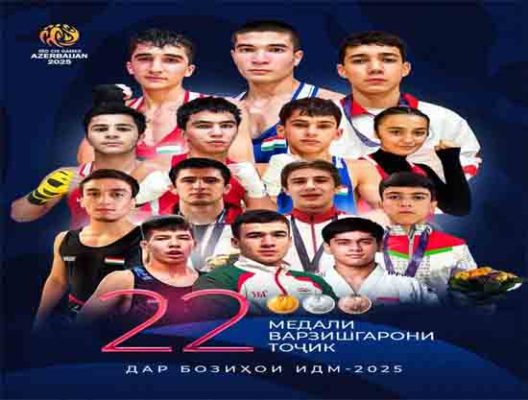 Варзишгарони тоҷик аз Бозиҳои ИДМ 22 медал ба даст оварданд