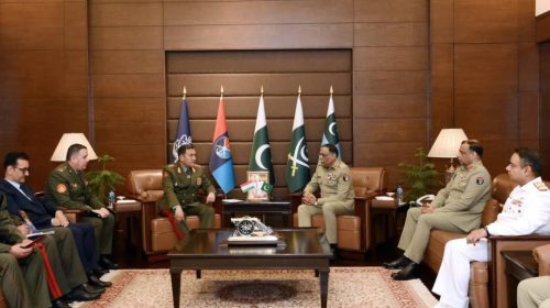 Мулоқоти Вазири мудофиаи Тоҷикистон бо раиси Кумитаи муштараки сардорони ситодҳои қувваҳои мусаллаҳи Покистон