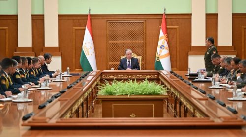 Сарвари давлат Эмомалӣ Раҳмон дар сохторҳои қудратӣ тағйироти кадрӣ анҷом доданд