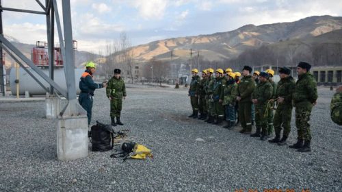 Бозомӯзии касбии наҷотдиҳандагон дар Маркази таълимию методии Кумита