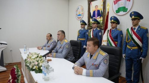 Дар Хадамоти Гумруки Тоҷикистон ба ифтихори 34-солагии таъсисёбии мақомоти гумрук ҳамоиши тантанавӣ баргузор гардид