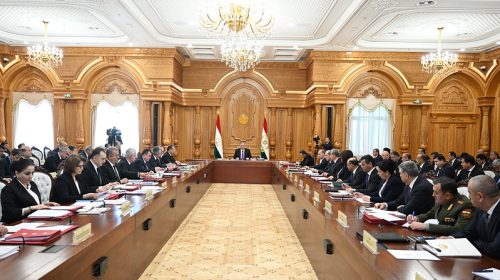 Маҷлиси Ҳукумати Ҷумҳурии Тоҷикистон баргузор шуд