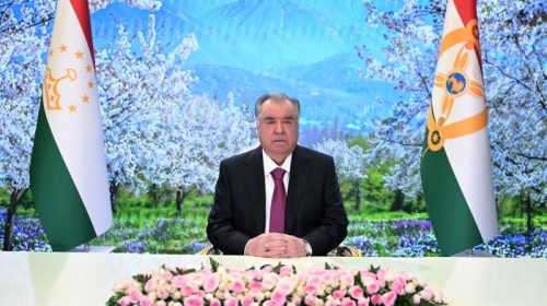 Паёми табрикотии видеоӣ ба Раиси Ҷумҳурии Мардумии Чин Си Ҷинпин ба муносибати оғози Соли нави чинӣ – Иди Баҳор