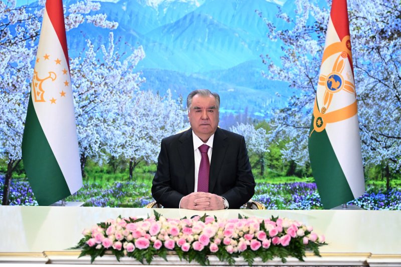 Паёми табрикотии видеоӣ ба Раиси Ҷумҳурии Мардумии Чин Си Ҷинпин ба муносибати оғози Соли нави чинӣ – Иди Баҳор