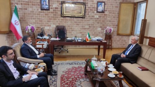Мулоқоти Сафири Тоҷикистон бо Мудири кулли идораи амвол ва биноҳои Вазорати корҳои хориҷии Эрон
