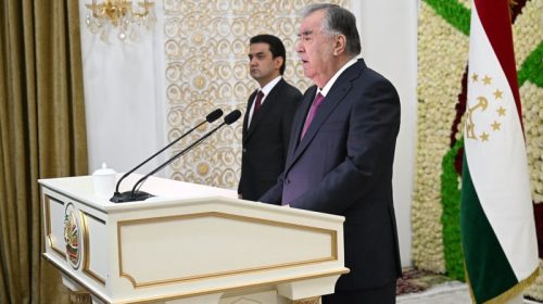 Президенти Ҷумҳурии Тоҷикистон Эмомалӣ Раҳмон дар «Наврӯзгоҳ»-и пойтахт дар тантанаҳои идонаи Наврӯзи байналмилалӣ — 2026 иштирок намуданд