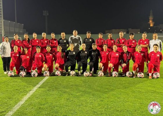 МУНТАХАБИ ЗАНОНАИ ТОҶИКИСТОН ДАР БОЗИИ ДӮСТОНА БО ТИМИ МИЛЛИИ АМОРОТИ МУТТАҲИДАИ АРАБ МУСОВӢ КАРД