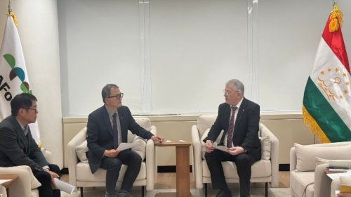 Мулоқоти сафири Тоҷикистон бо мудири иҷроияи AFoCO