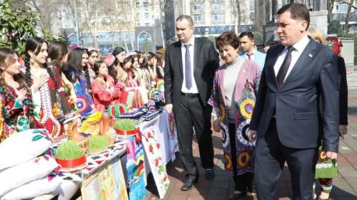 Таҷлили бошукӯҳи ҷашни байналмилалии Наврӯз дар боғи “Алишер Навоӣ”