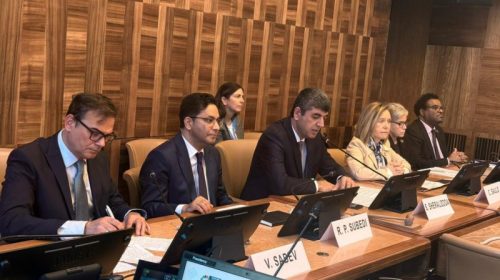 Баргузории чорабинӣ бахшида ба Рӯзи байналмилалии пиряхҳо дар Шуъбаи СММ дар Женева