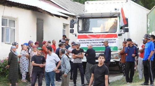 Кӯмаки Пешвои муаззами миллат муҳтарам Эмомалӣ Раҳмон барои сокинони аз офати табиӣ зарардидаи ноҳияи Рушон дастрас гардид