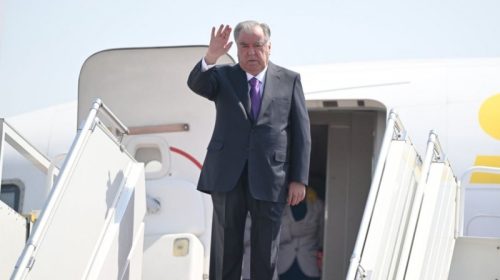 Сафари кории Президенти Ҷумҳурии Тоҷикистон Эмомалӣ Раҳмон ба Ҷумҳурии Қирғизистон