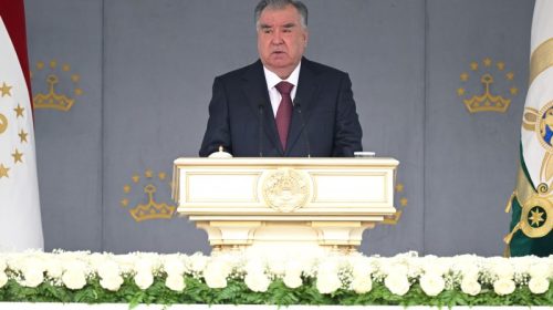 Суханронии Президенти Ҷумҳурии Тоҷикистон, Пешвои миллат муҳтарам Эмомалӣ Раҳмон дар Паради ҳарбӣ бахшида ба муносибати ҷашни 35-солагии истиқлоли давлатӣ
