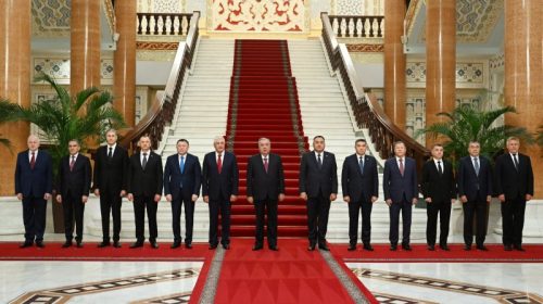 Президенти Ҷумҳурии Тоҷикистон Эмомалӣ Раҳмон вазирони корҳои дохилии кишварҳои иштирокдори Иттиҳоди Давлатҳои Мустақилро ба ҳузур пазируфтанд