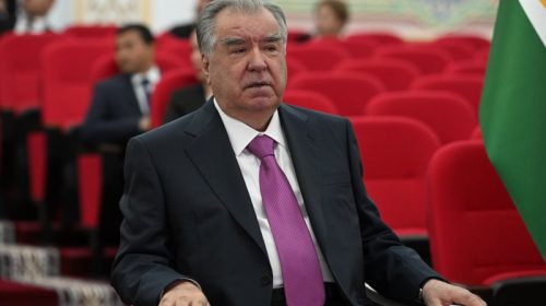 Президенти Ҷумҳурии Тоҷикистон Эмомалӣ Раҳмон дар ноҳияи Рӯдакӣ 20 иншоотро ба таври фосилавӣ мавриди истифода қарор доданд